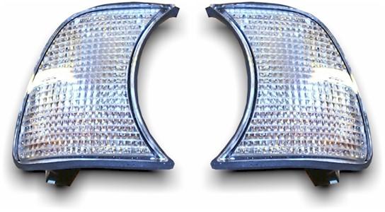 White front turn signals