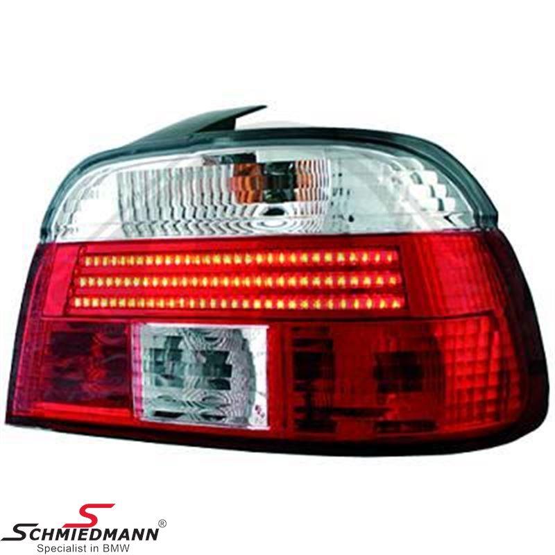 Glass LED Euro tail lights for early model (1996-09/2000)