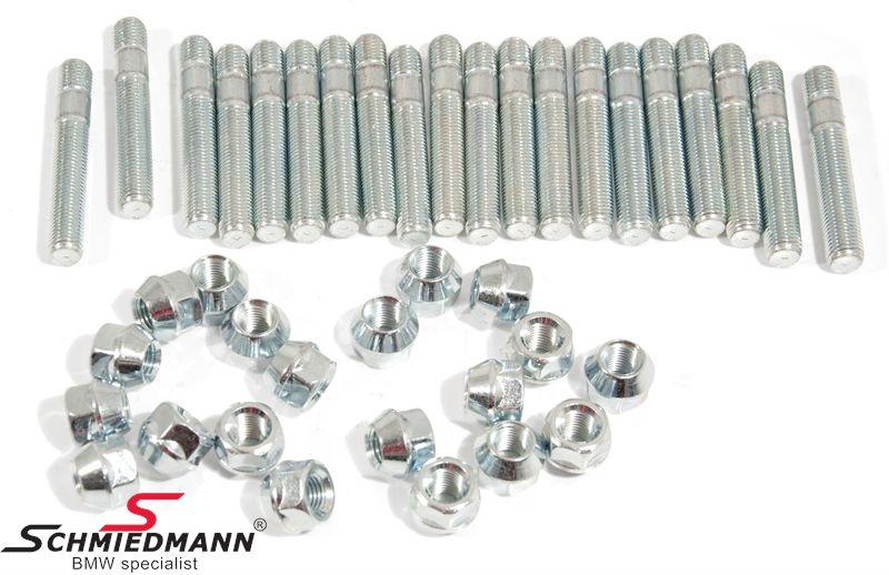 SCC 80mm wheel stud conversion kit